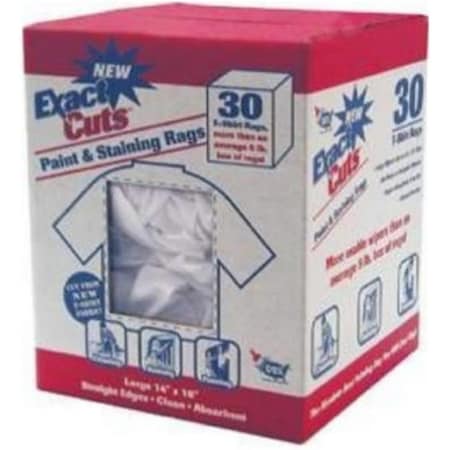 Intex W-30005 14 x 16 in. T-Shirt Rags, 30 Count IN576601